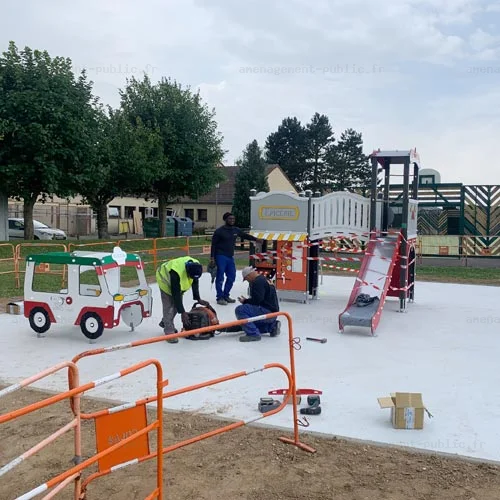Installation structure de jeux